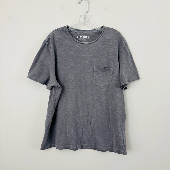 Alesbury Gray Short Sleeve T Shirt Men’s Size XL - Picture 1 of 8